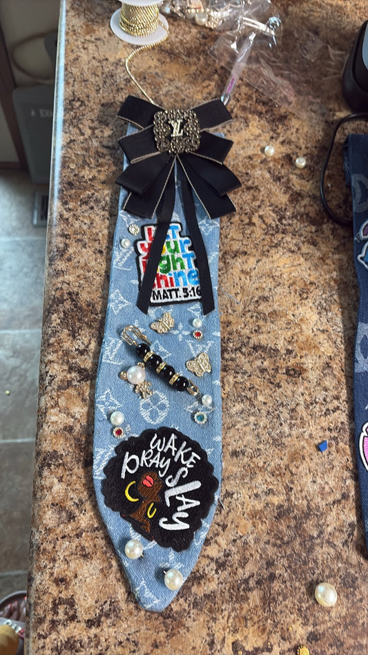 Wake Pray and Slay Tie